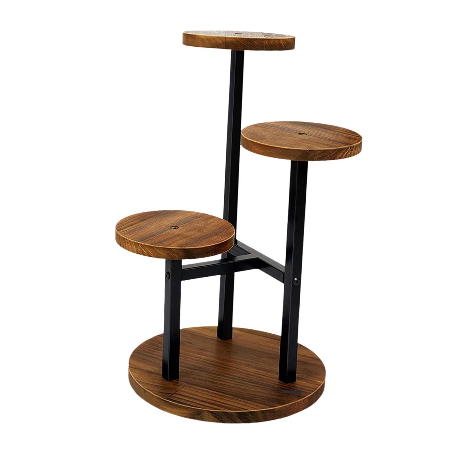 3 Tiers Plant Stand Display Rack Floor Standing Rack Decorative Plant Holder for Apartment Drawing Room Farmhouse Hotel Cafe