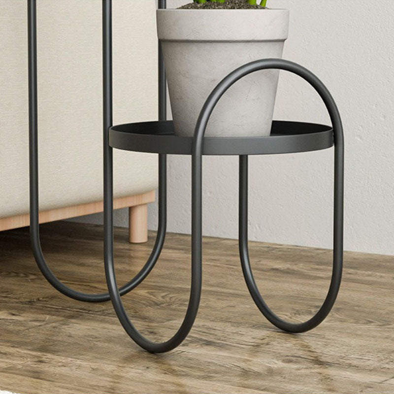2 Tier Plant Stand Iron Flower Pot Holder Potted Plant Stand Indoor Outdoor Display Rack For Home Patio Garden Balcony Decor